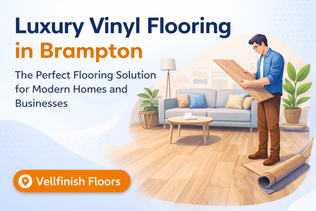 Luxury Vinyl Flooring in Brampton